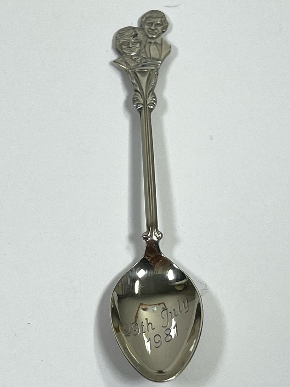 Vintage Royal Wedding 1981 Prince Charles & Lady Diana Collectible Spoon